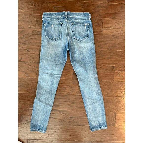 Buffalo David Bitton Distressed Faith Mid Rise Skinny Jeans size 29 - Picture 2 of 8